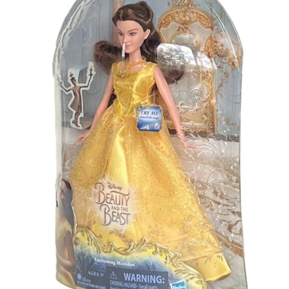New in Box Disney Beauty and the Beast Enchanting Melodies Singing Belle 11” - Picture 7 of 15